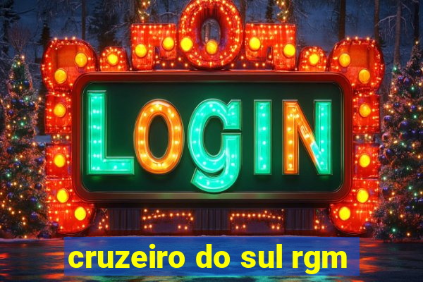 cruzeiro do sul rgm